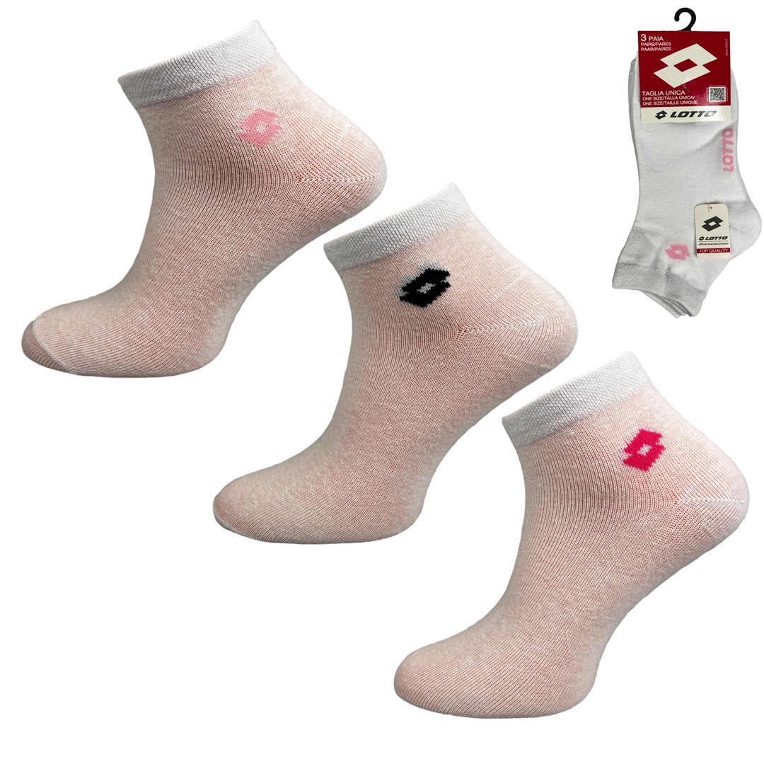 Skarpety damskie Lotto białe N_KRIS_BI 3-pak