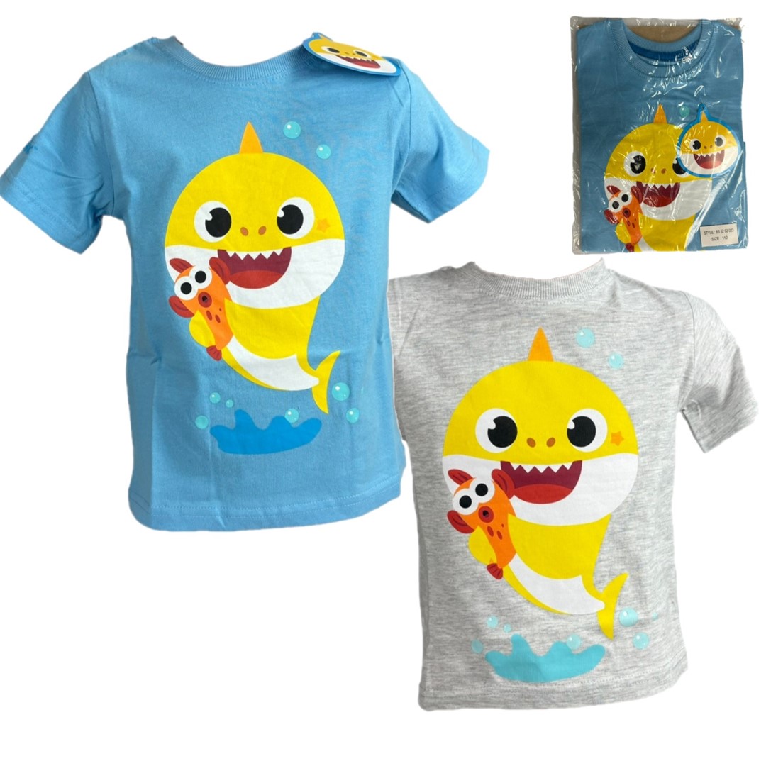 T-SHIRT CHŁOPIĘCY BABY SHARK 52 02 022