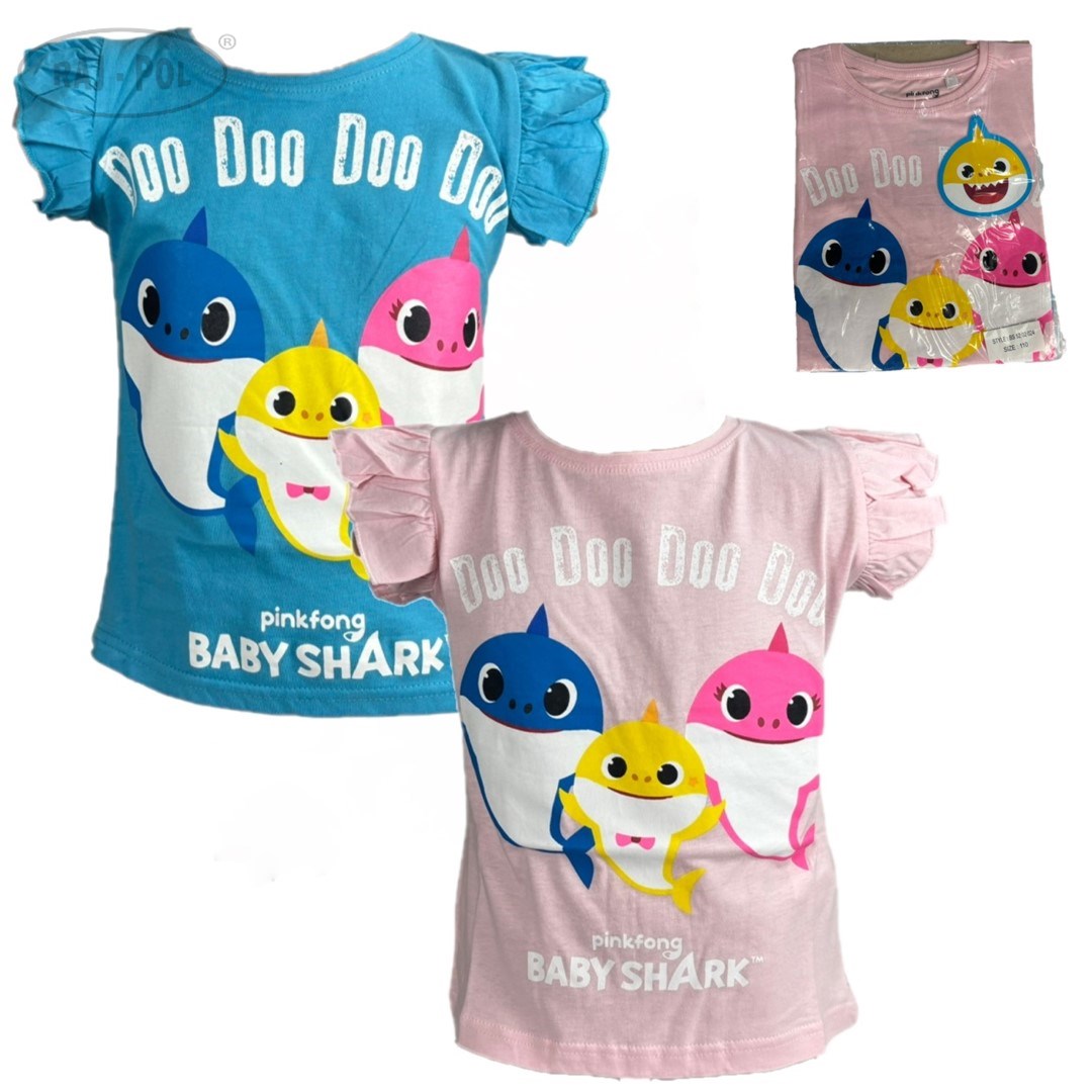 T-SHIRT DZIEWCZĘCY BABY SHARK 52 02 024