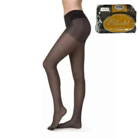 Rajstopy Damskie Elastil Czarne Rozmiar XXL-5