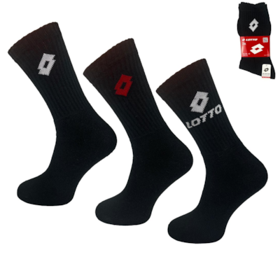Skarpety Frotte Lotto N_TENNIS_NE 39/42 3-PAK