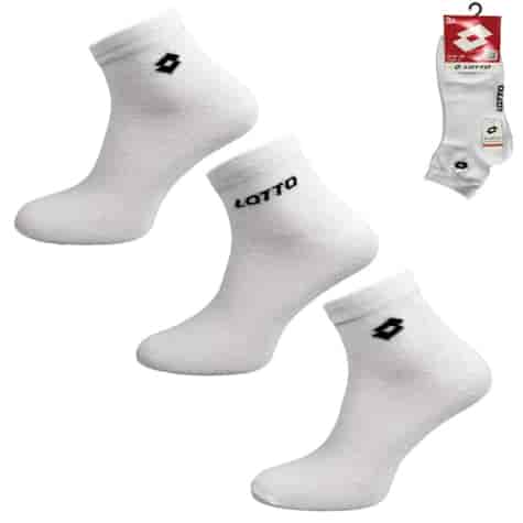 Skarpety męskie Lotto białe 39-42 3-PAK