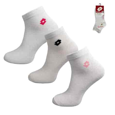 Skarpety damskie Lotto białe N_KRIS_BI 3-pak