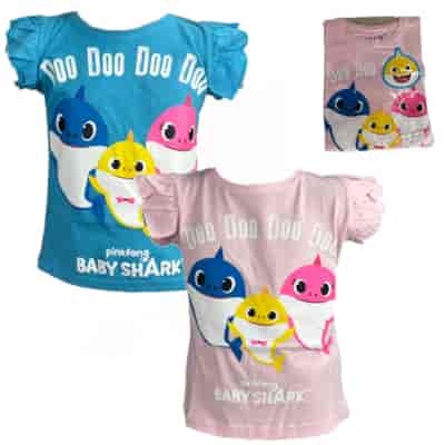 T-SHIRT DZIEWCZĘCY BABY SHARK 52 02 024