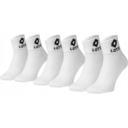 Skarpety Lotto High-rise quarter 39/42 WHITE3-PAK