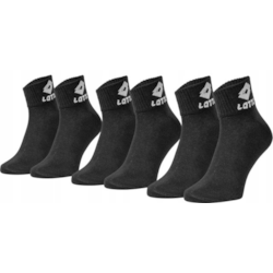 Skarpety Lotto High-rise quarter 39/42 BLACK3-PAK
