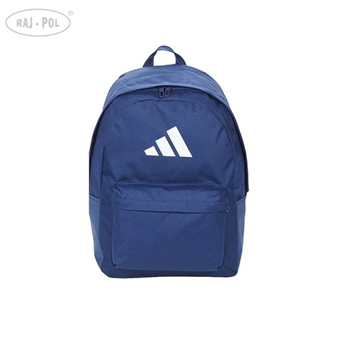 Adidas Classic 3 Bar Logo Backpack Dark Navy