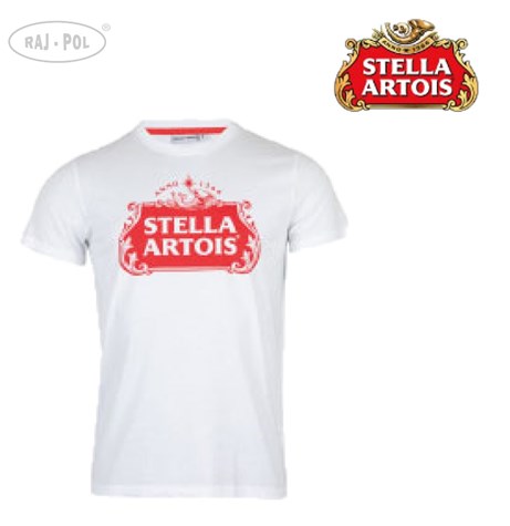 T - shirt Męski Stella Artois S Biały