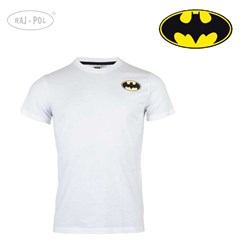 T- shirt Męski Batman Biały
