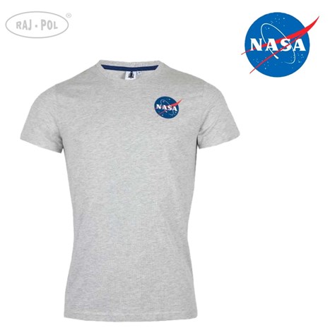 T- shirt Męski Nasa Szary