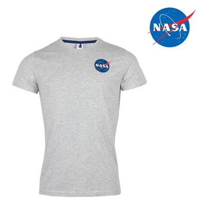 T- shirt Męski Nasa Szary