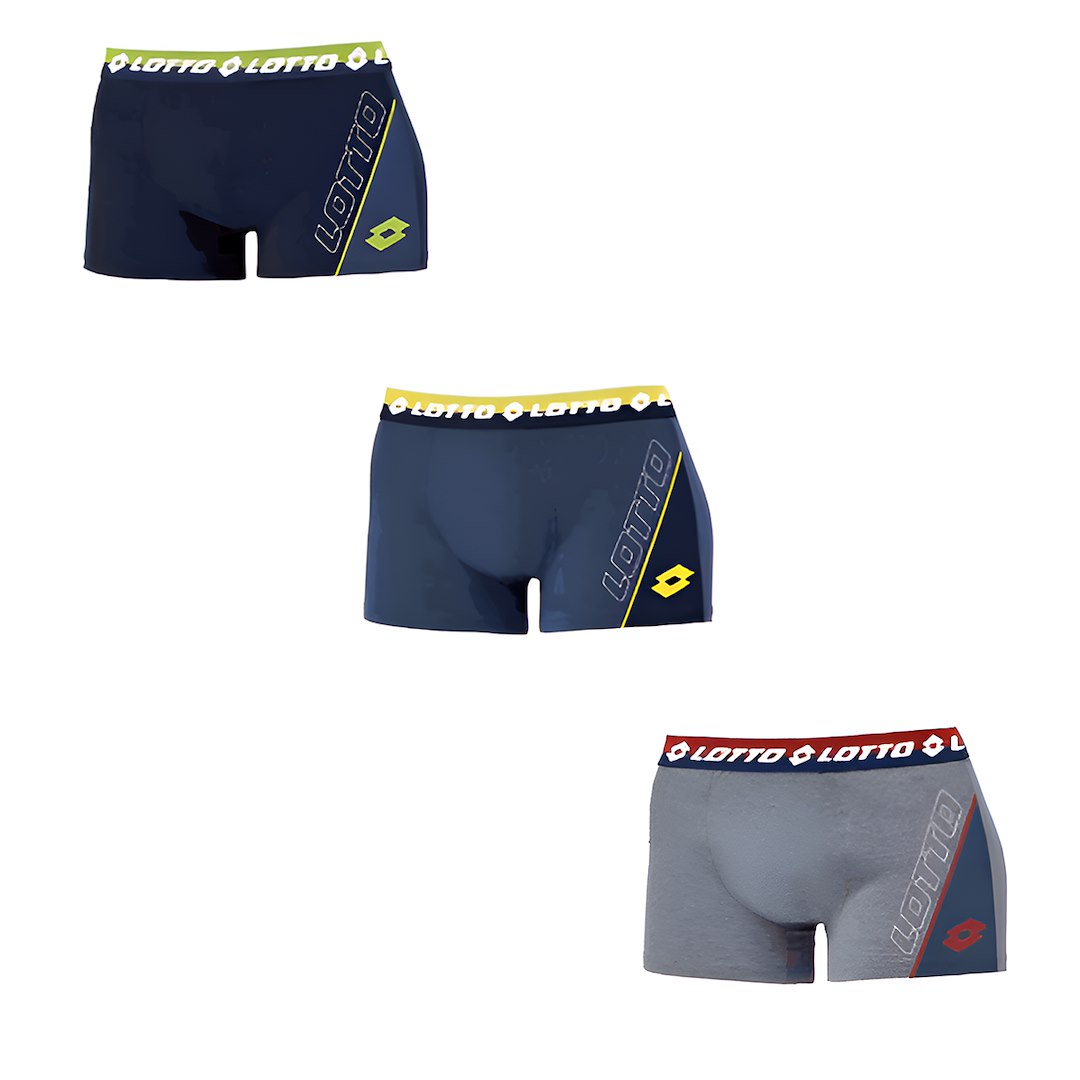 Męskie bokserki Lotto Mix 30.51.10.18