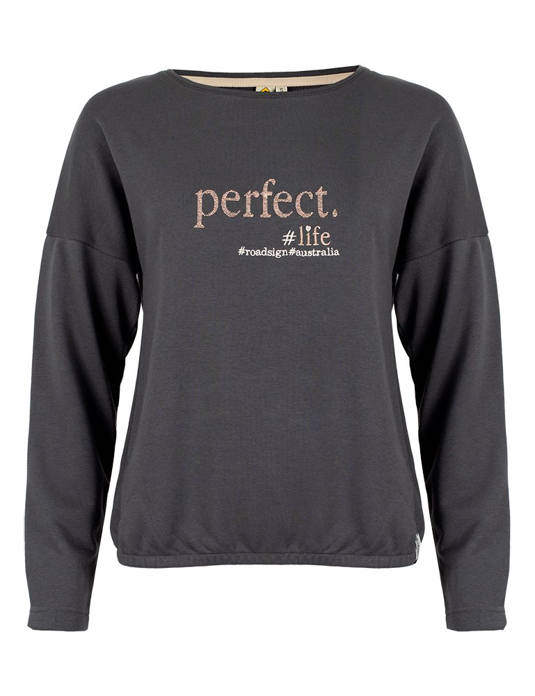 Bluza damska z okrągłym dekoltem