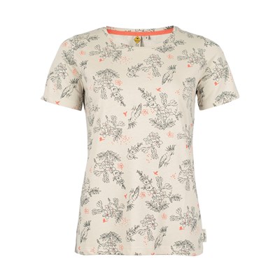 Damski T-shirt BEŻ S