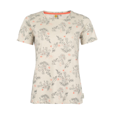 Damski T-shirt BEŻ S