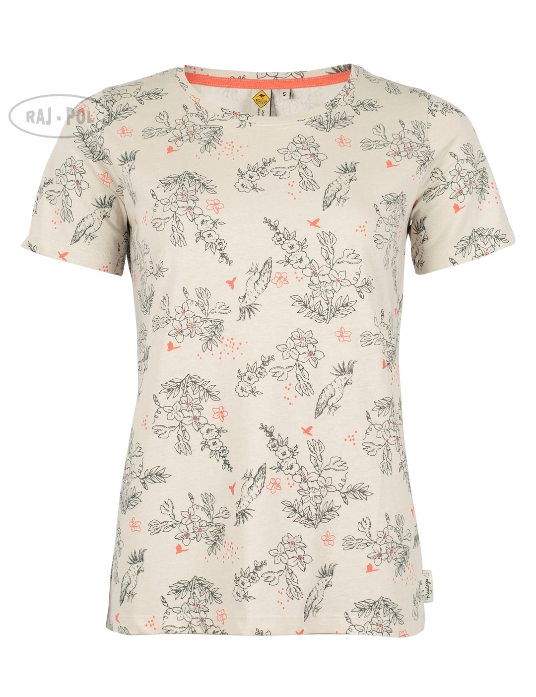 Damski T-shirt BEŻ S