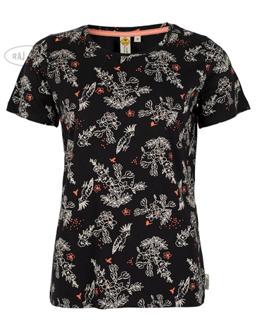 Damski T-shirt CZARNY M