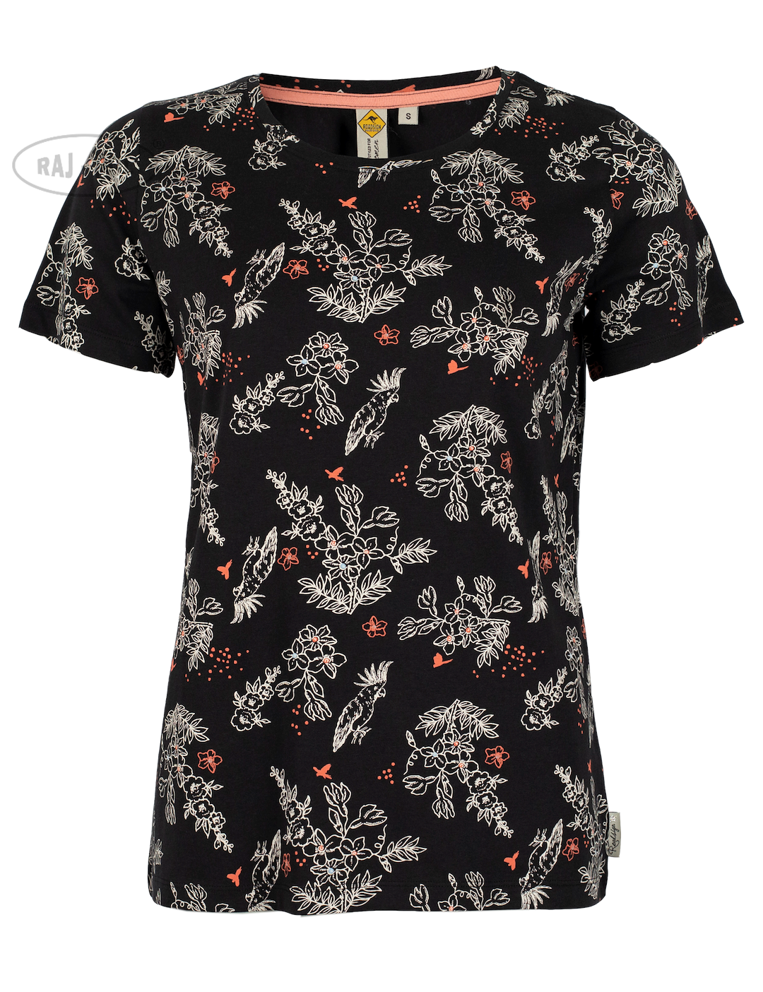 Damski T-shirt CZARNY L