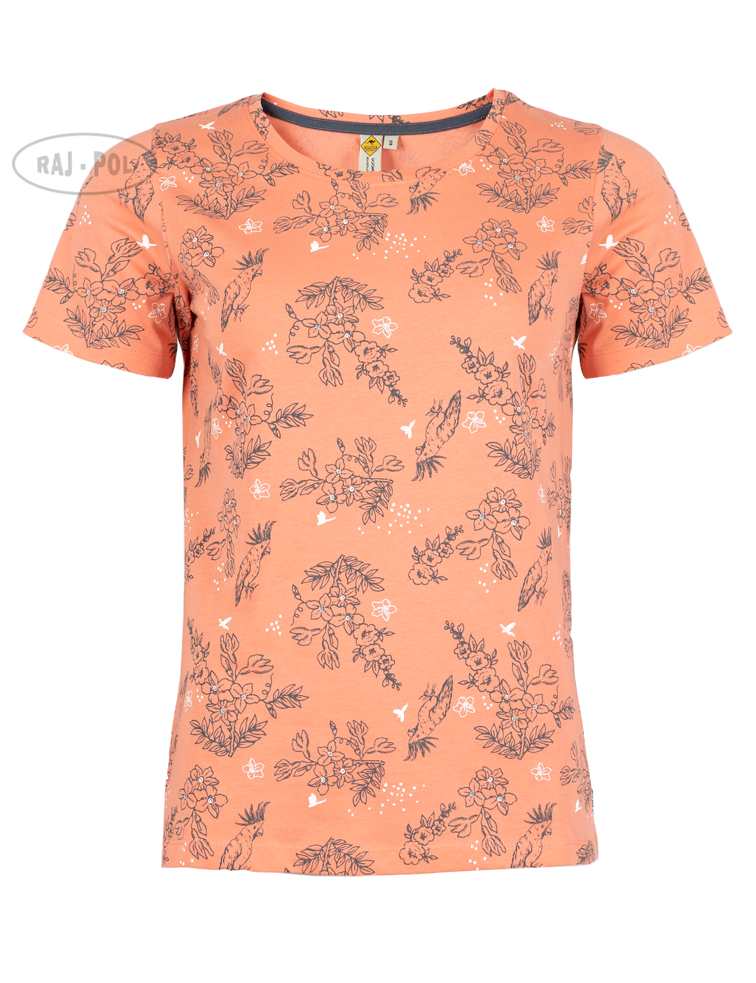 Damski T-shirt POMARAŃCZ L
