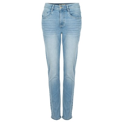 Damskie jeansy, jasnoniebieski denim