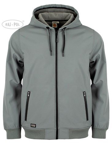 Bluza męska softshell z kapturem