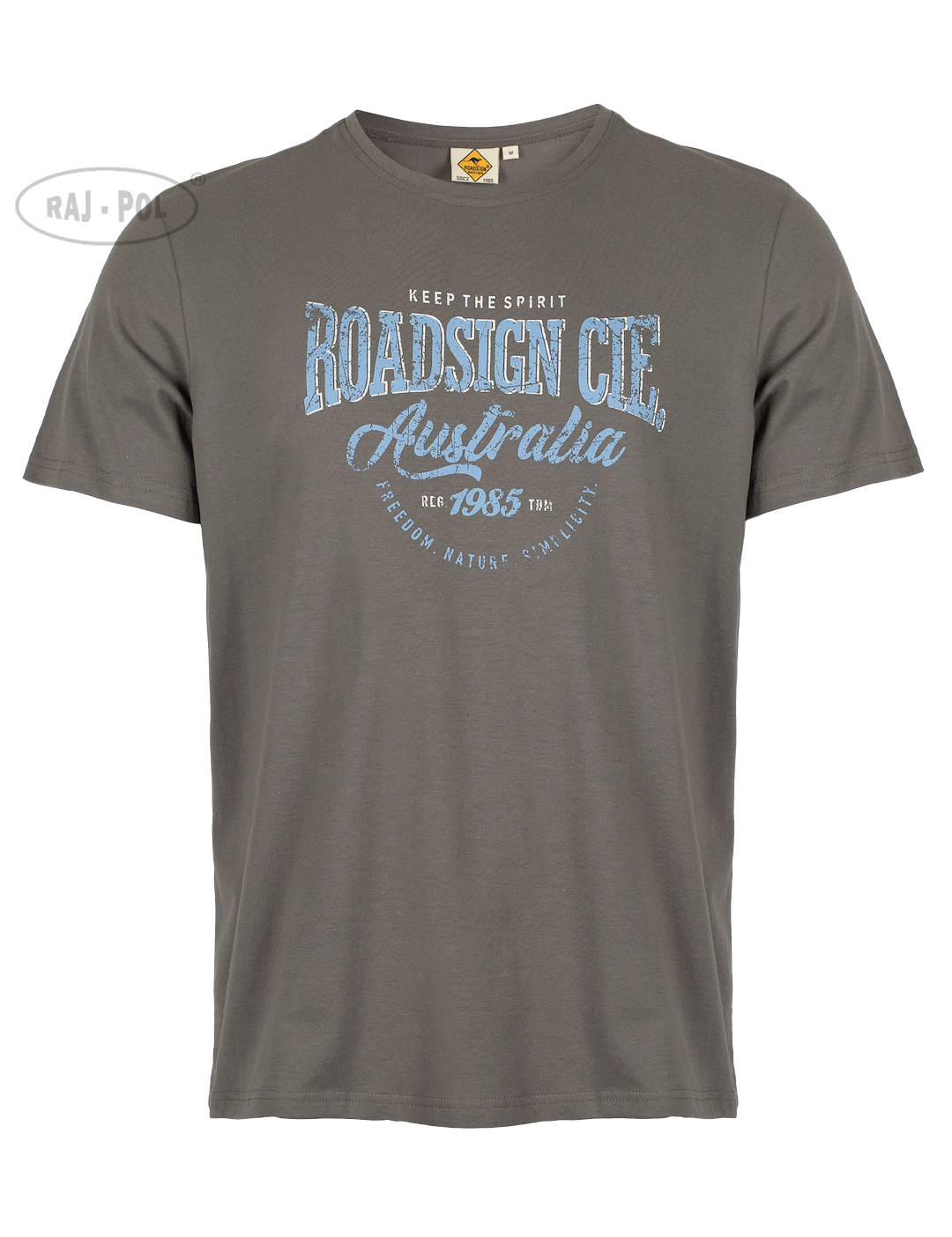 Męski T-shirt Roadsign Unliwithed,ANTRACYT L