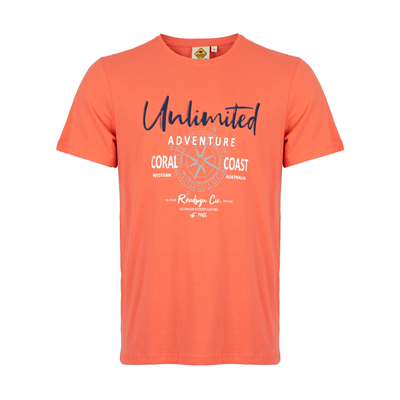 Męski T-shirt Roadsign Unliwithed, CZERWONY  M