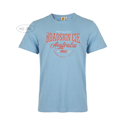 Męski T-shirt Roadsign Unliwithed, NIEBIESKI L