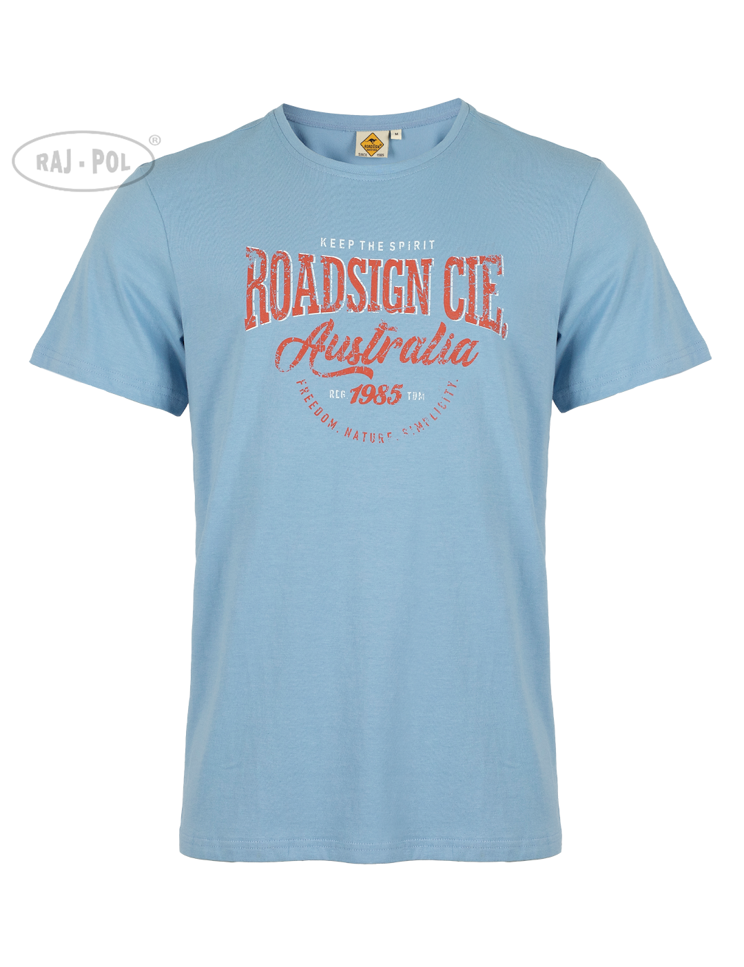 Męski T-shirt Roadsign Unliwithed, NIEBIESKI L