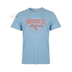 Męski T-shirt Roadsign Unliwithed, NIEBIESKI XL
