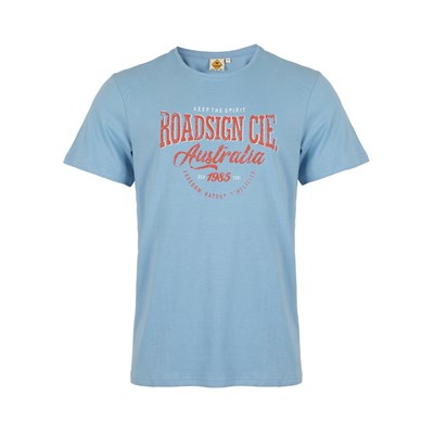 Męski T-shirt Roadsign Unliwithed, NIEBIESKI XL