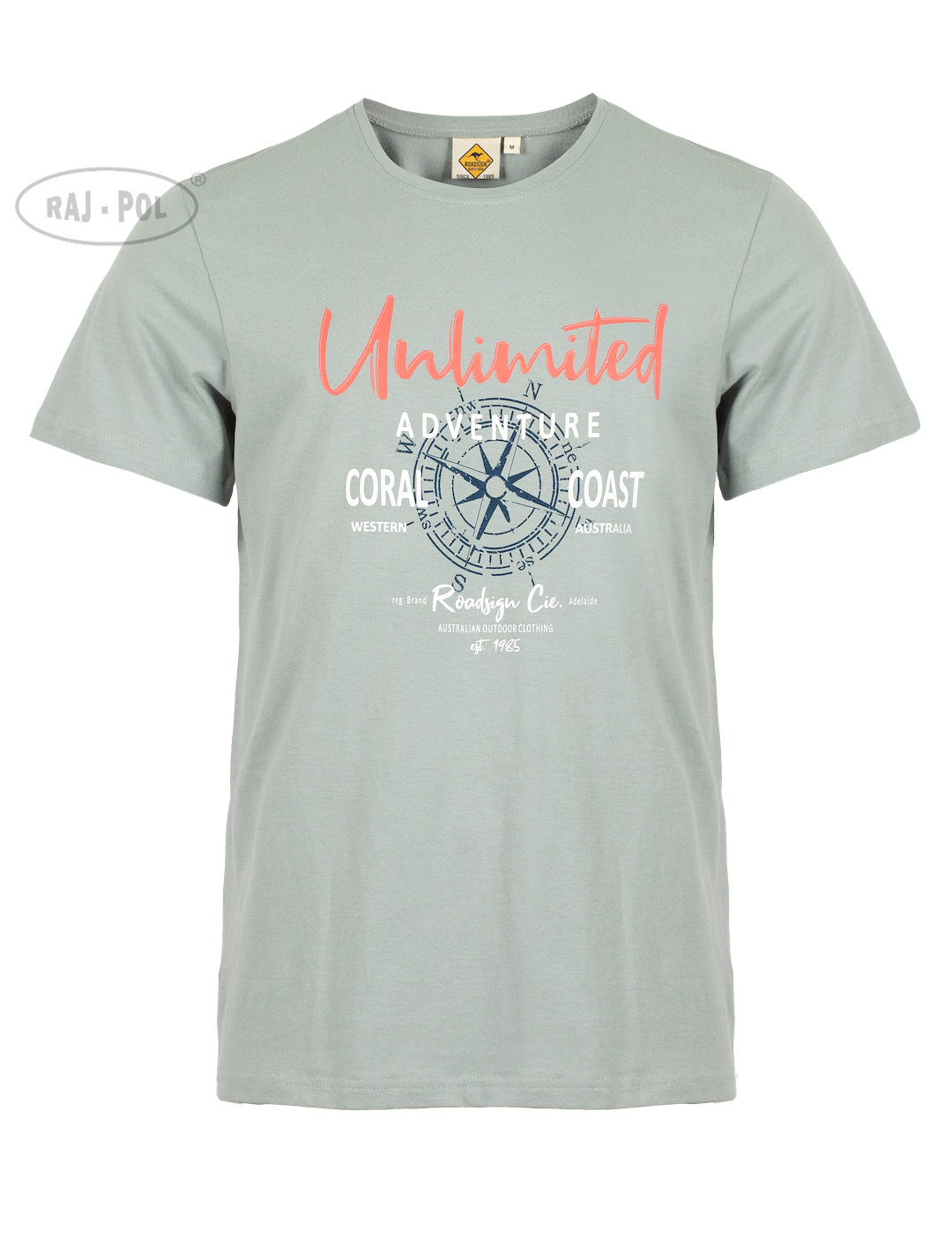 Męski T-shirt Roadsign Unliwithed, ZIELONY L