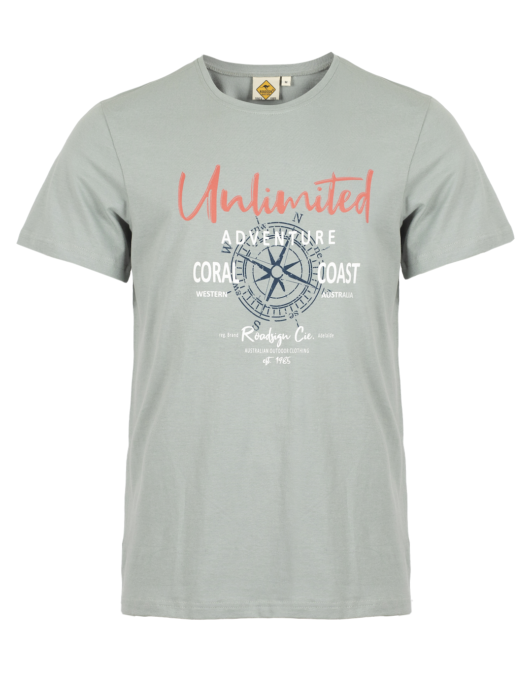 Męski T-shirt Roadsign Unliwithed, ZIELONY XXL