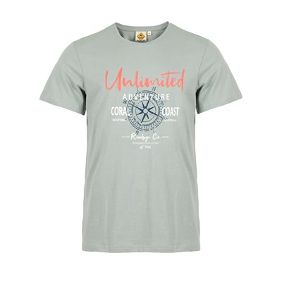 Męski T-shirt Roadsign Unliwithed, ZIELONY XXXL