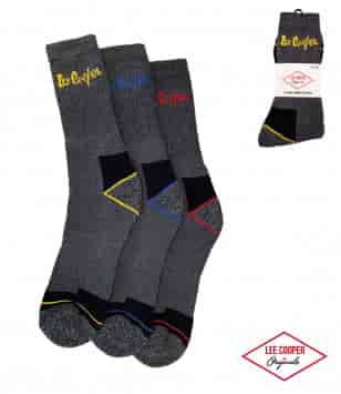 Skarpety Lee Cooper żółty/kobalt/czerwony 39/42