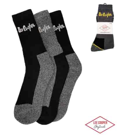 Skarpety Lee Cooper czarny/antra/czarny 43/46