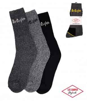 Skarpety Lee Cooper antra/mulina/czarny 43/46