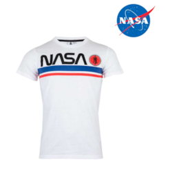 T- shirt Męski Nasa Biały