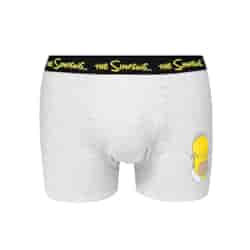 Bokserki męskie The Simpsons Szary melanż XXL