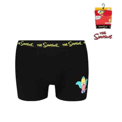 Bokserki męskie The Simpsons Czarny M