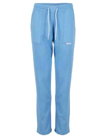 Damskie spodnie dresowe, lazurowe