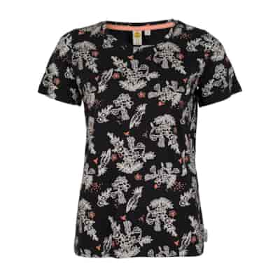 Damski T-shirt CZARNY L