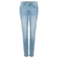 Damskie jeansy, jasnoniebieski denim