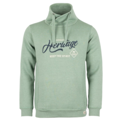 Roadsign Bluza męska Tuba, zielony melanż