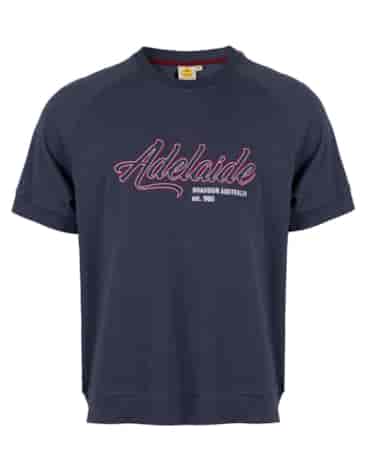 Męski T-shirt Melbourne, granatowy