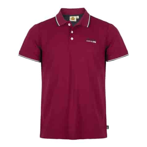 Roadsign Męska koszulka polo w kolorze bordowym