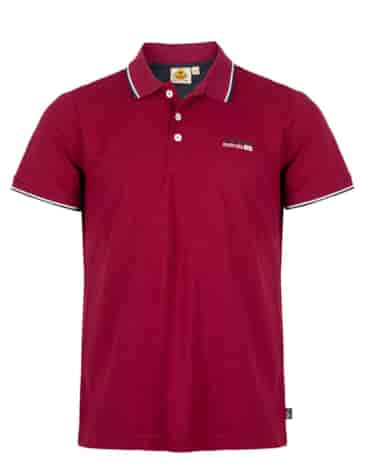Roadsign Męska koszulka polo w kolorze bordowym