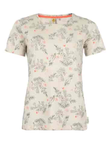 Damski T-shirt BEŻ S