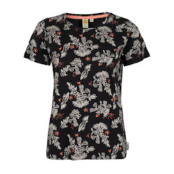 Damski T-shirt CZARNY S