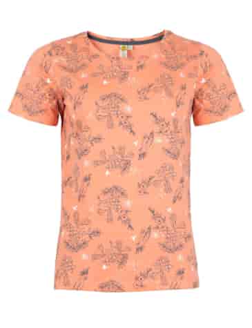 Damski T-shirt POMARAŃCZ XL